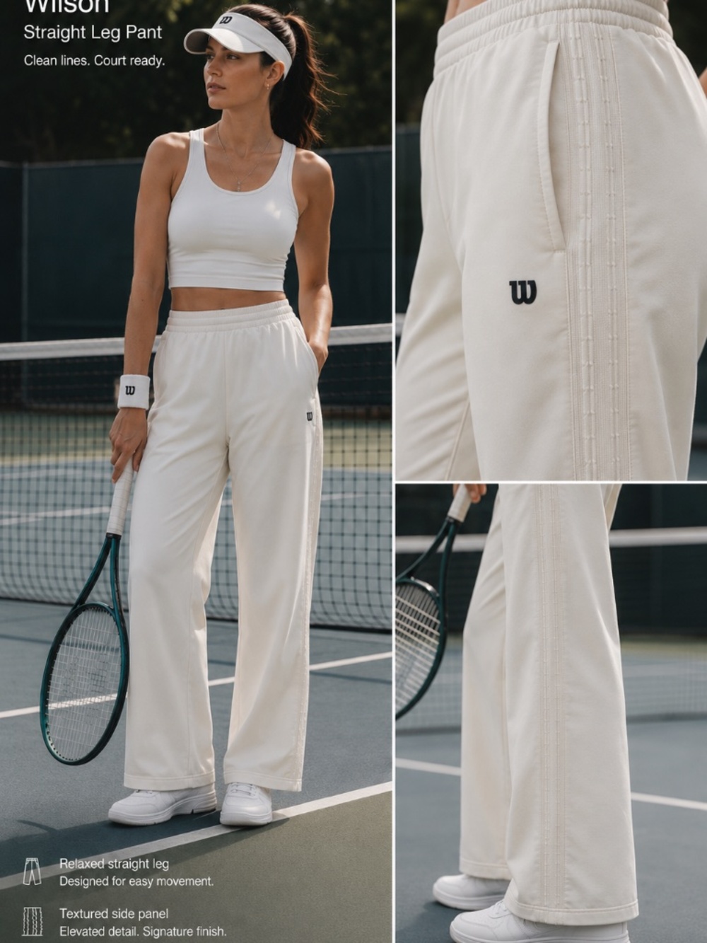 Wilson lined athletic pants,